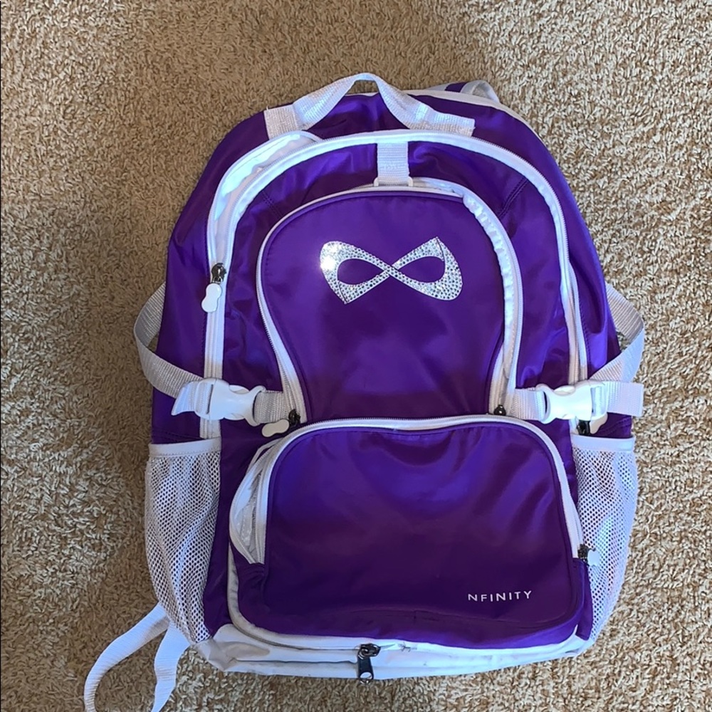 Purple Nfinty Backpack